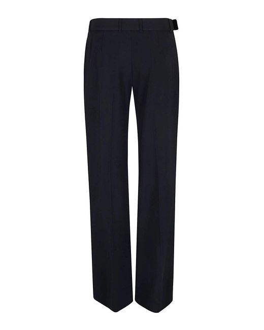 Ermanno Scervino Blue Wide Leg Pants