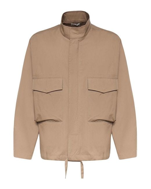 Grifoni Natural Cotton Blend Jacket for men