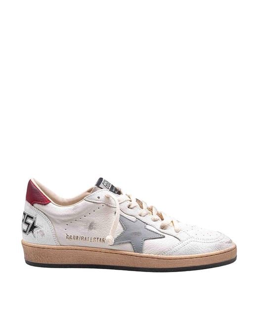 Golden Goose Deluxe Brand White Ball Star Sneakers for men