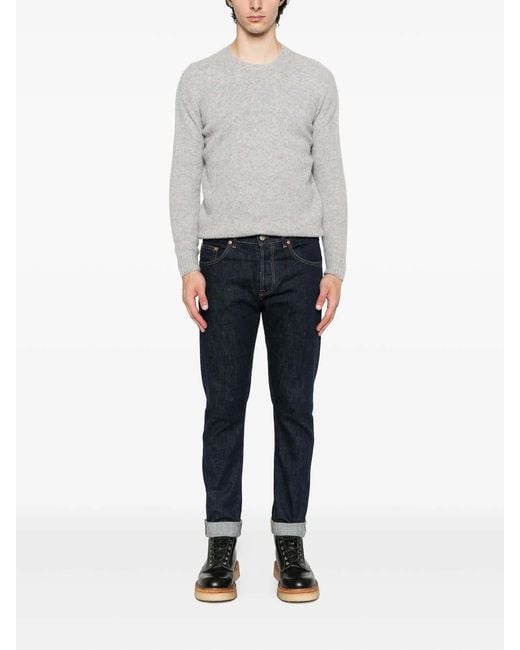 Drumohr Gray Guest Crew for men