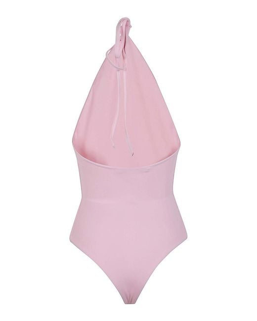 Jacquemus Pink Le Maillot Bastide One Piece
