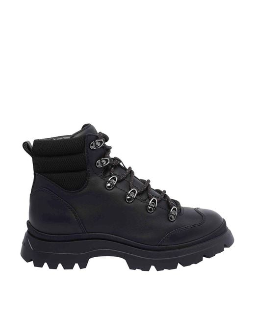 Stivaletti Stringati di Hogan in Black da Uomo