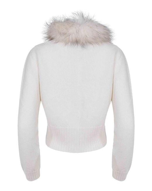 Vanisé White Vanis Cardigan