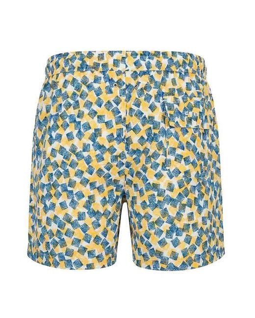 Kiton Blue Swimsuit for men