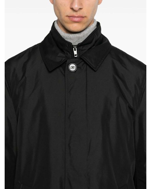 Fay Black Trench for men