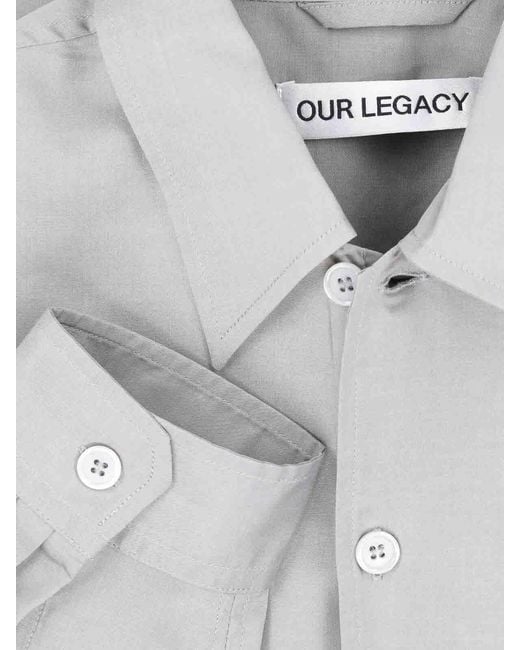 Our Legacy Gray Every Shirt for men