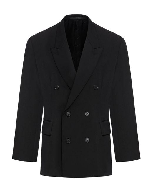 Balenciaga Black Barathea Blazer