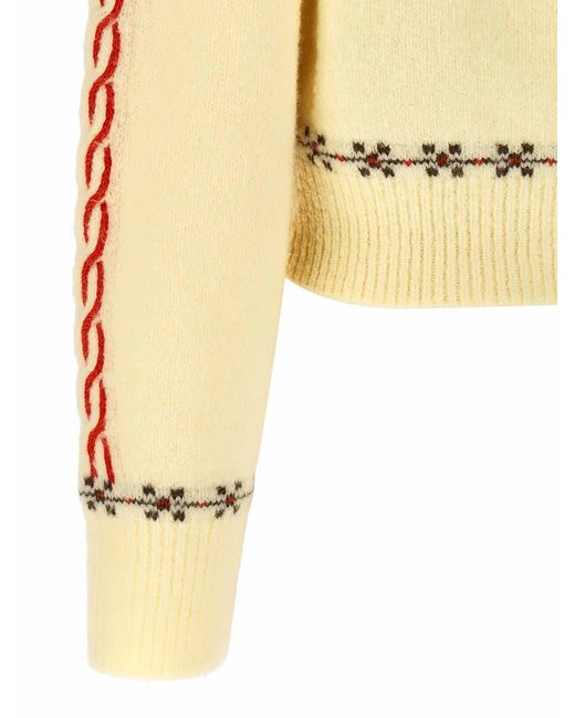 Guest In Residence Metallic Cloud Chalet Cardigan