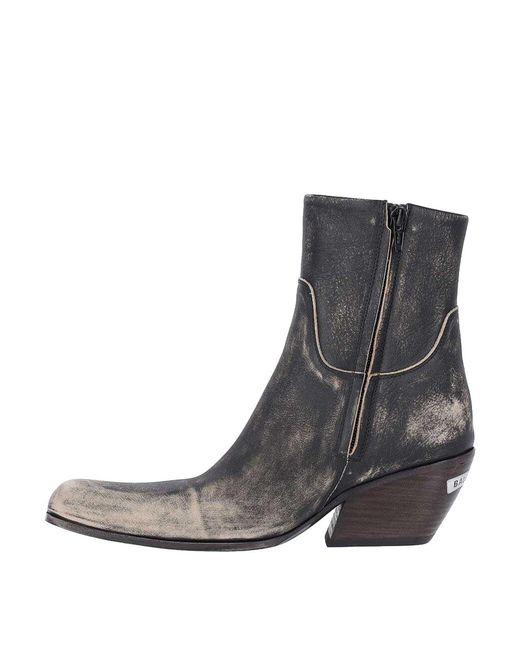 Balenciaga Brown Memphis Boots