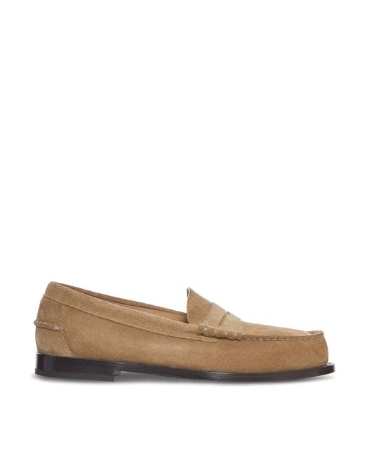 Church's Brown Soft Suede Loafer for men