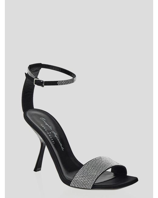 Sergio Rossi Black Sandals