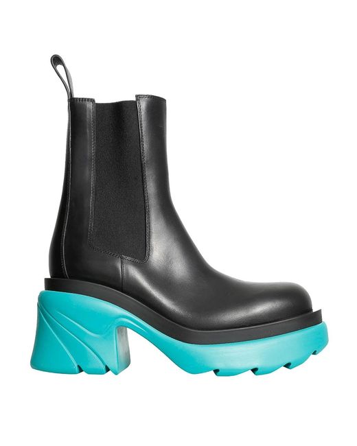 Bottega Veneta Blue Flash Boots