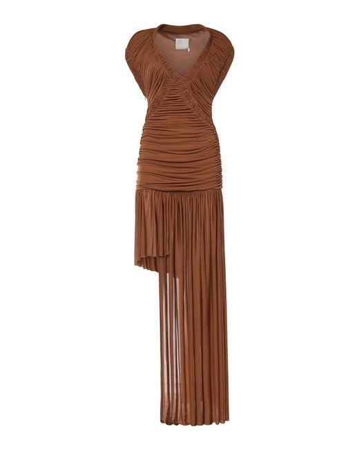 Christopher Esber Brown Party Dresses