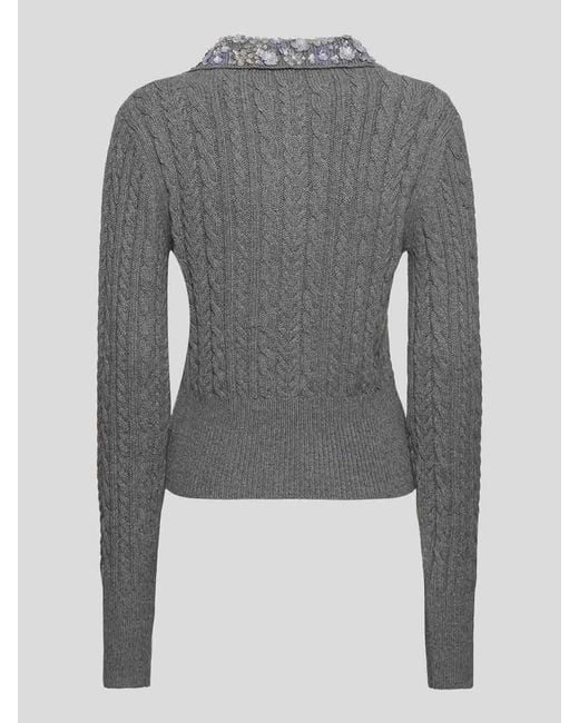 Des Phemmes Gray Sweater