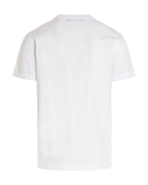 Dolce & Gabbana White Logo T-Shirt for men
