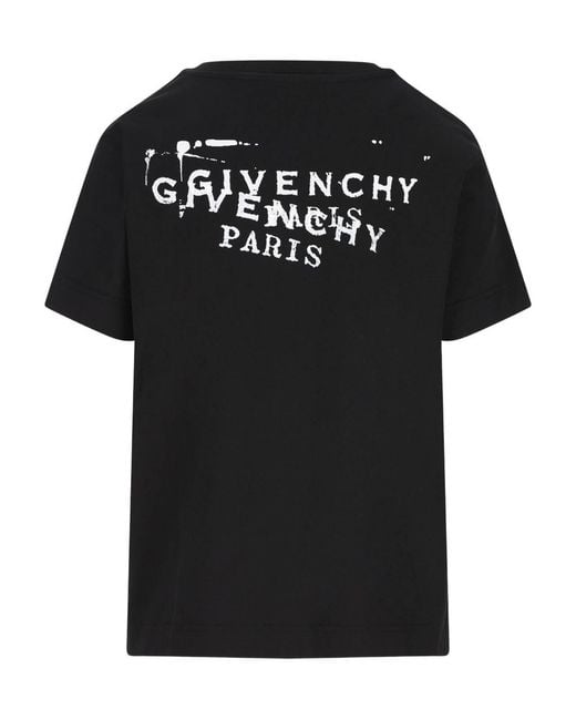 Givenchy Black T-Shirt With Print