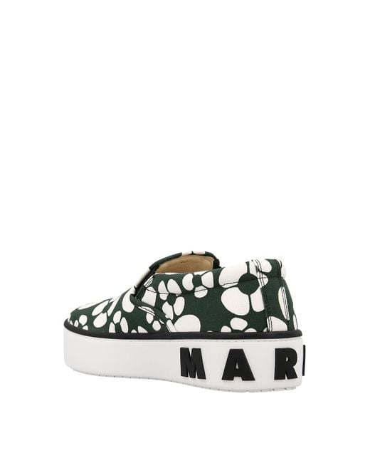 Marni Green X Carhartt Sneakers for men