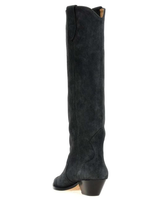 Isabel Marant Black Denvee Boots