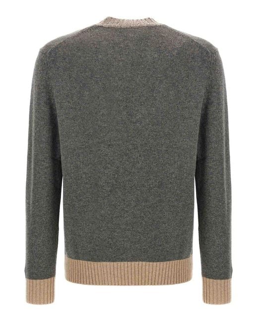 Ballantyne Gray Sweater for men