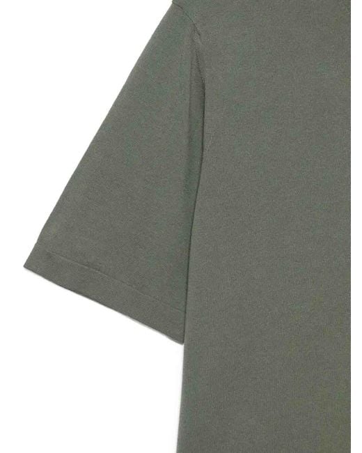 Piacenza 1733 Green Short Sleeve T-Shirt for men