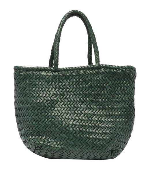 Dragon Diffusion Green Grace Small Basket Bag