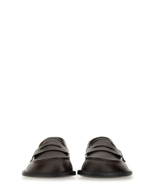Moschino Brown Moccasin Desert for men