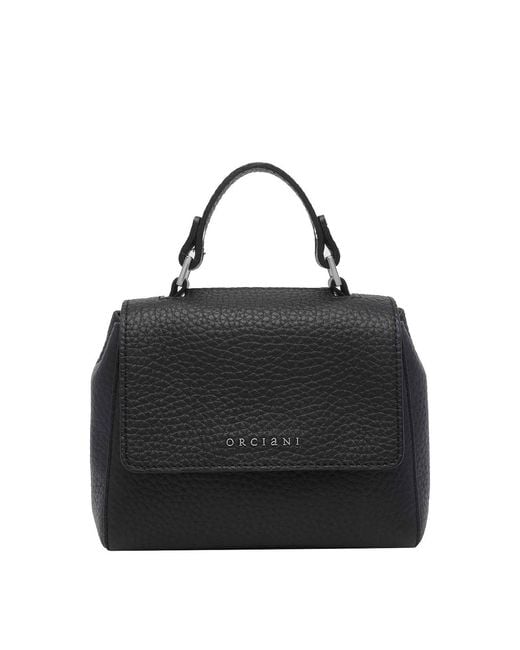 Orciani Black Xs Sveva Handbag