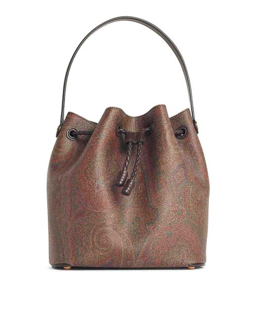 Borsa A Secchiello Arnica di Etro in Brown