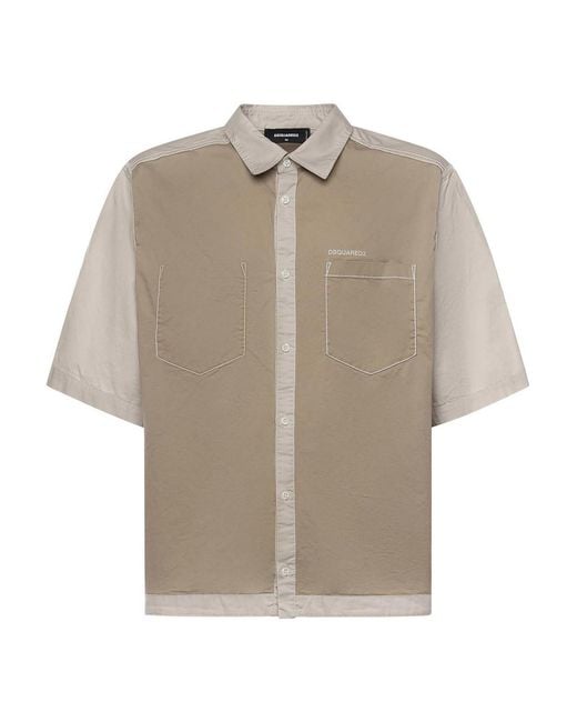 DSquared² White Cotton Shirt for men