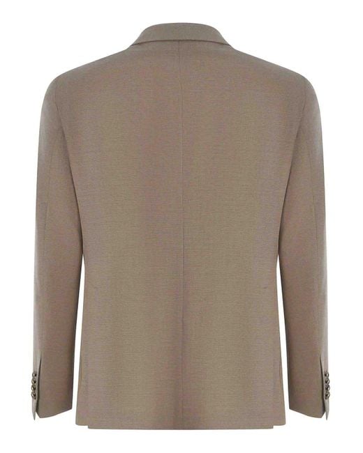 Tagliatore Brown Casual Jacket for men