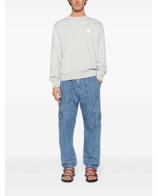 Isabel Marant Blue Casual Trousers for men
