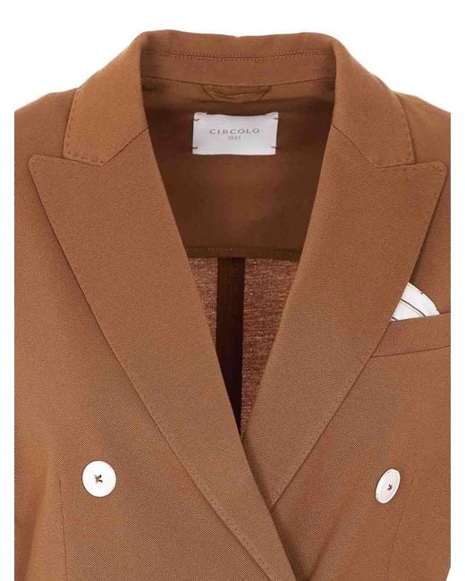 Circolo 1901 Brown Jacket