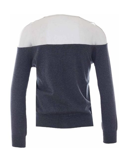 MM6 by Maison Margiela Blue Cardigan