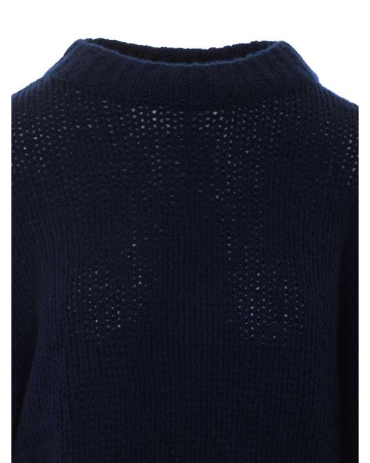 Lisa Yang Blue Runi Sweater