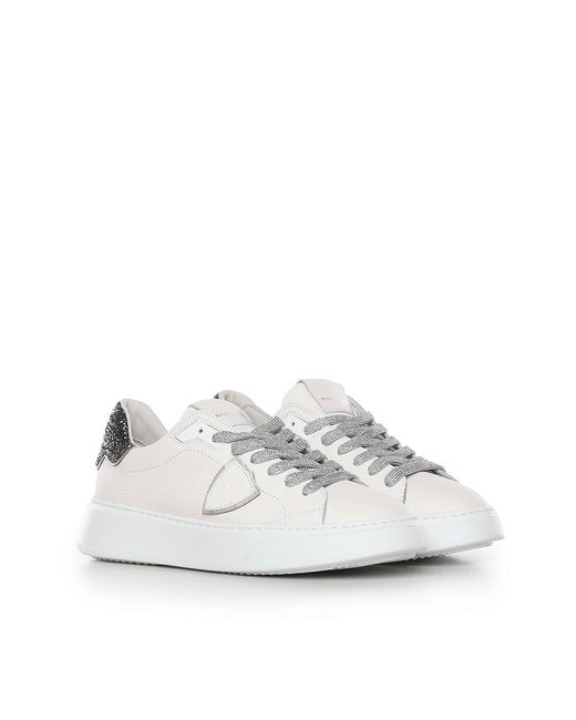 Philippe Model White Sneakers