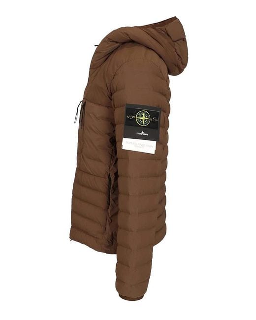 Stone Island Brown Jacket for men