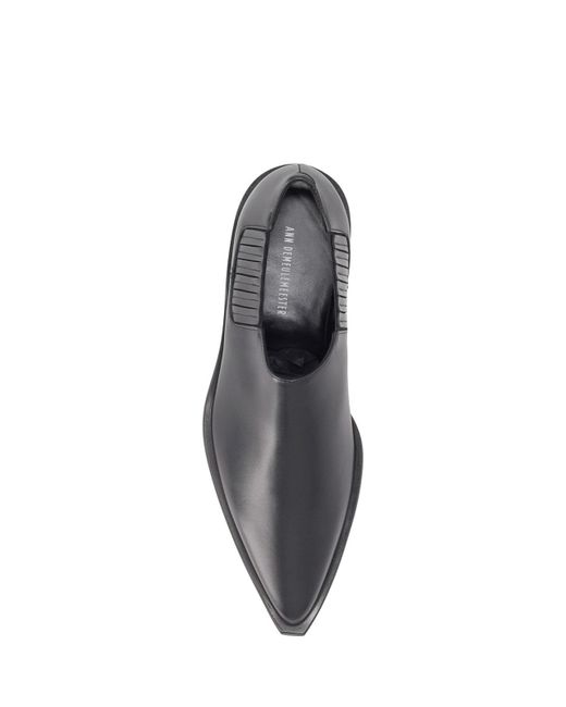 Ann Demeulemeester Gray Letaher Loafers