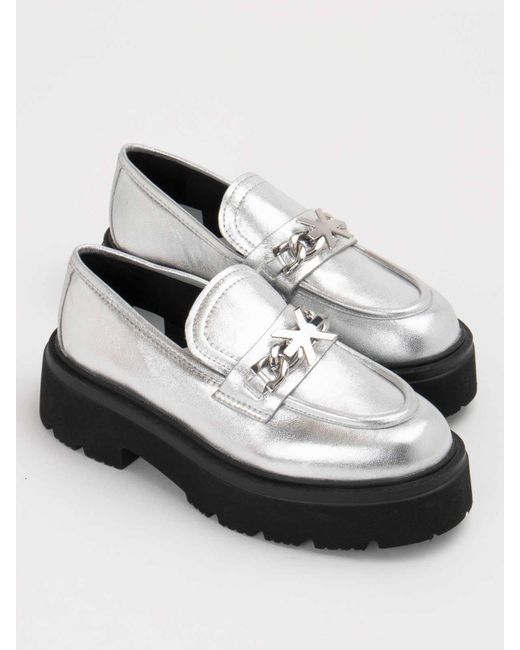 John Richmond White Loafer