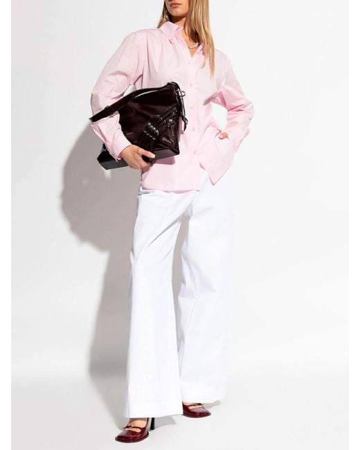 Givenchy White Tailored Trousers