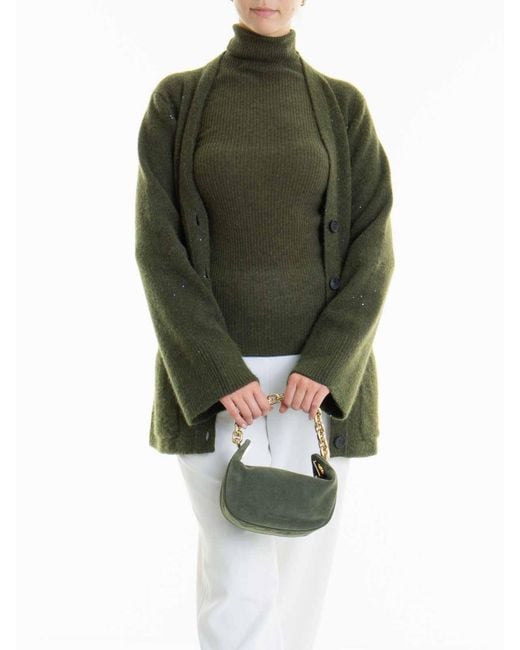 Fabiana Filippi Green Sweater