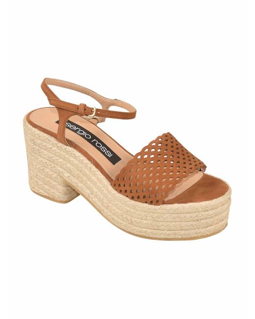 Sergio Rossi Natural Sandals