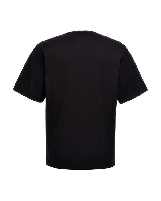 Palm Angels Black 'Logo' T-Shirt for men