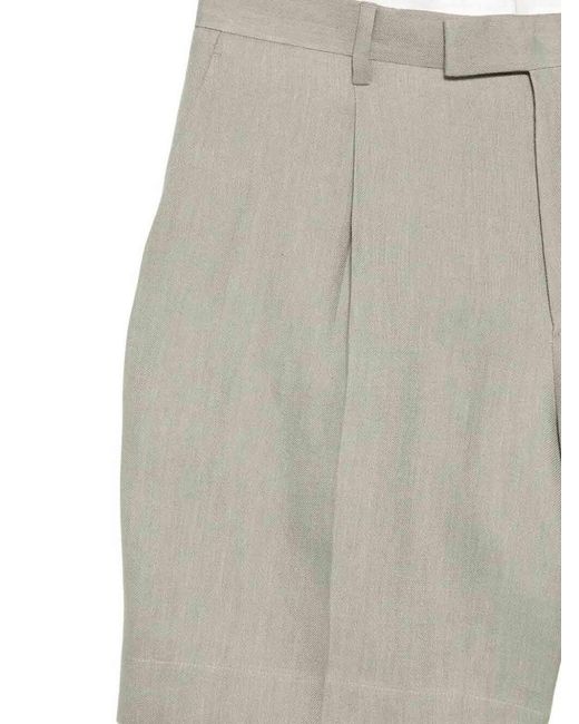 Lardini Gray Bermuda Shorts for men