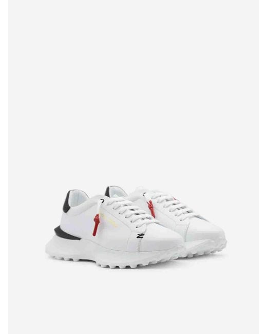 Giuliano Galiano White Raptor 1 Sneakers for men