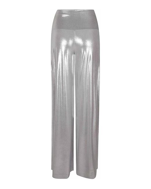 Norma Kamali Gray Pants