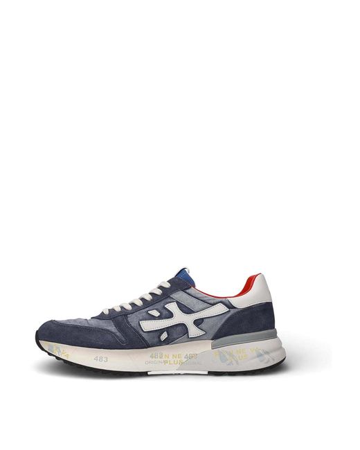Premiata Blue Sneakers for men