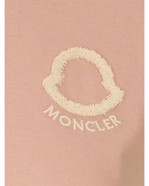 Moncler Pink T-Shirt