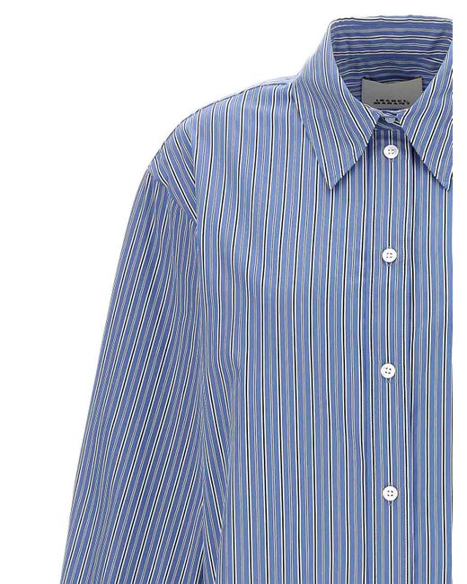 Isabel Marant Blue Cylvany Shirt
