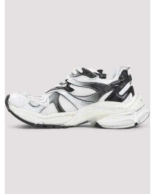 Balenciaga White Runner 2 Sneakers for men