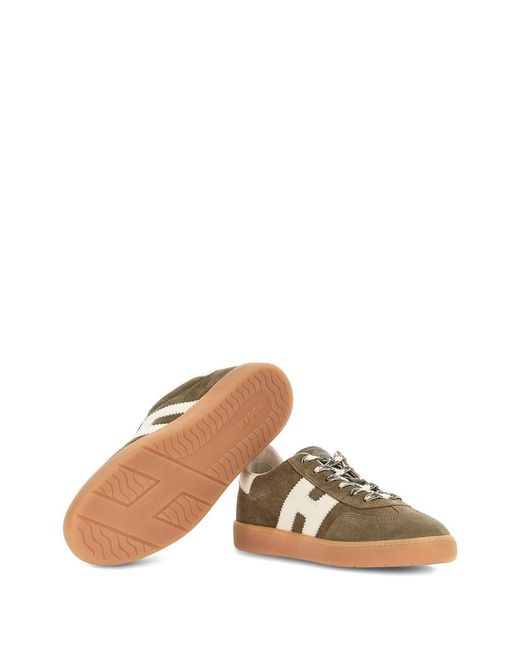 Hogan Green Cool Sneakers for men